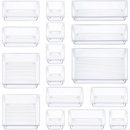 Kit 16 ou 25 Organizadores Acrílico