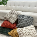 Kit de Almofadas Corda de Macrame Artesanal Estilo Boho