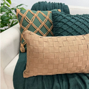 Kit de Almofadas Corda de Macrame Artesanal Estilo Boho