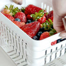 Kit 4 Organizadores Geladeira 2,2L | Cesto Removível