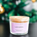 Vela Aromática com Óleos Essenciais