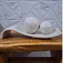 Kit Decoração Cerâmica com Esferas