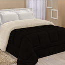 Coberdrôm Dupla Face com Sherpa| Queen Sherpa Macio