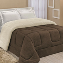 Coberdrôm Dupla Face com Sherpa| Queen Sherpa Macio