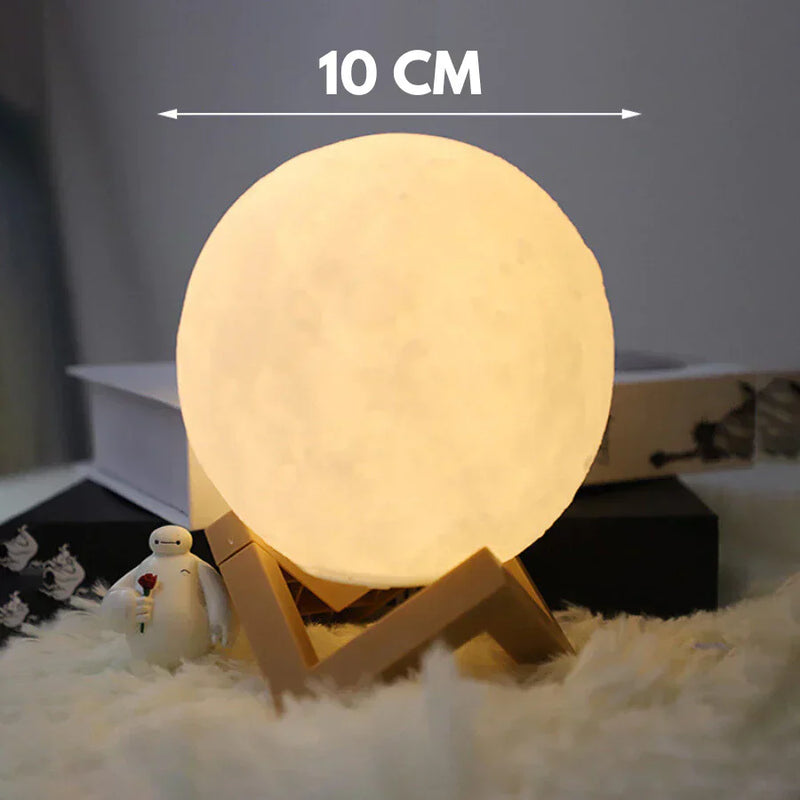 Luminária Lua Cheia 3D