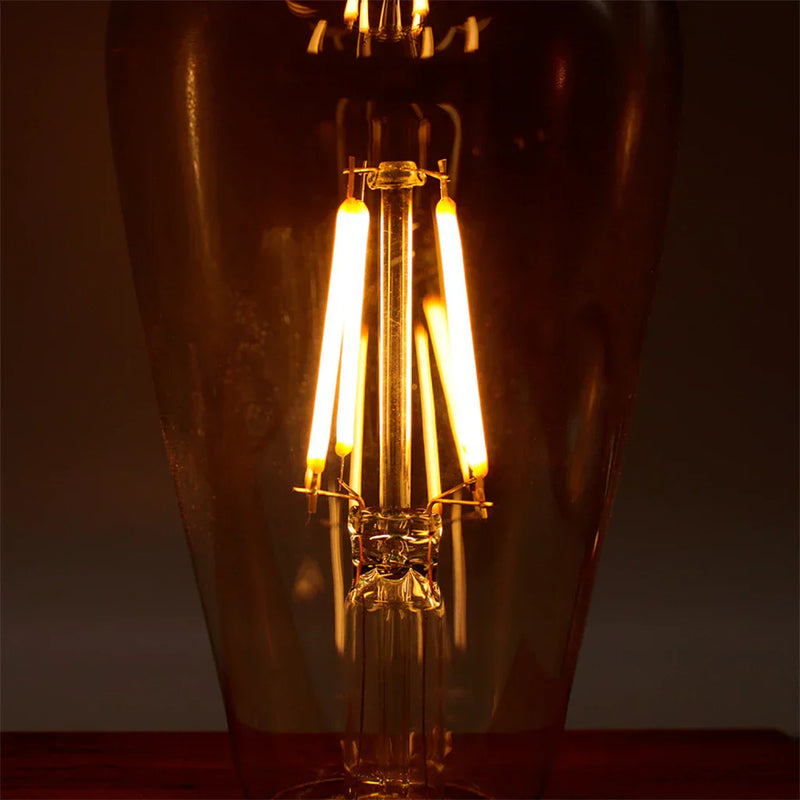 Kit 3 Lâmpadas LED Retrô | Luz Quente 4W
