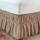 Saia para Cama  Box Casal  Elegante