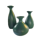 Trio de Vasos Garrafa Cerâmica