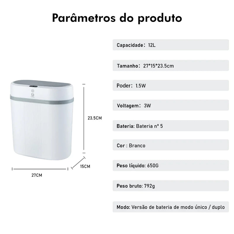 Lixeira Automática com Sensor