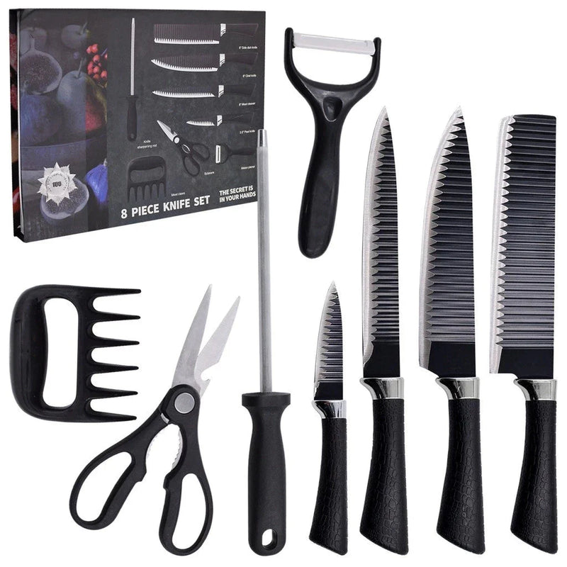Facas Inox com Garra e Amolador