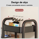 Rack Multi Nível com Rodinhas Prático